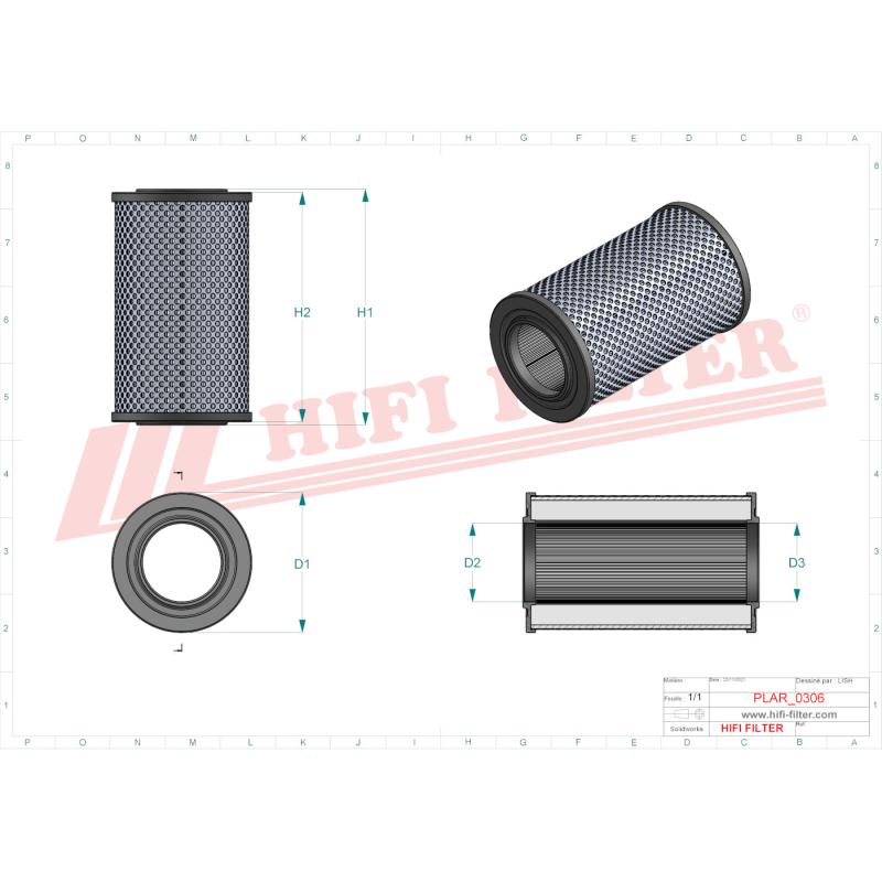 Filter SA 12527 | HIFI FILTER