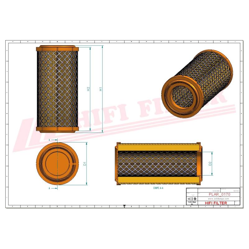 Filter SA 16171 | HIFI FILTER