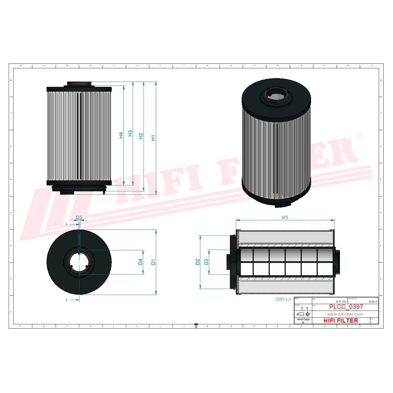 Filter SN 25187 - HIFI FILTER