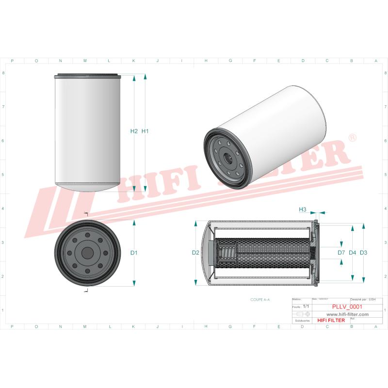 Filter T 1637 | HIFI FILTER