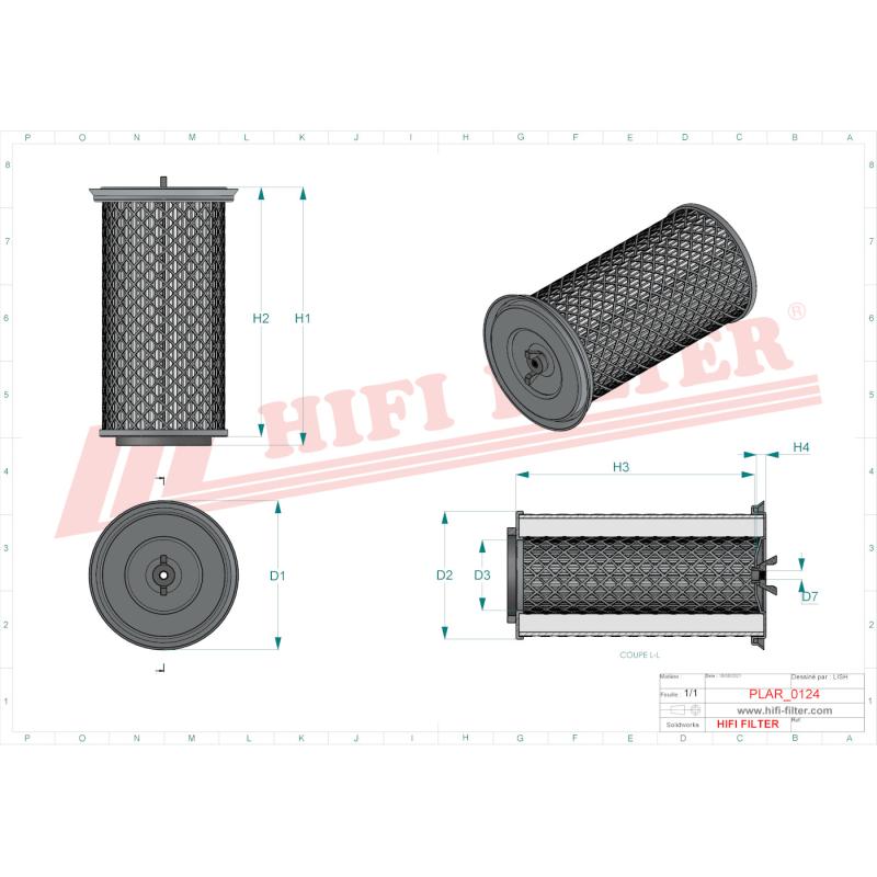 Filter SA 16225 | HIFI FILTER