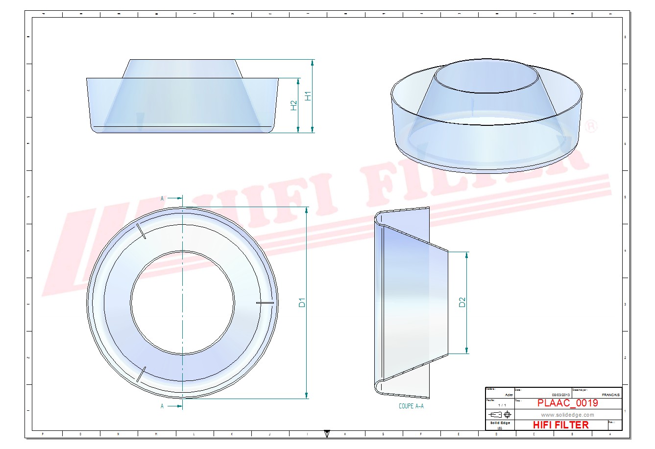 Schema tecnico Vetro Per Ciclone 3564095 per trattori e macchine agricole