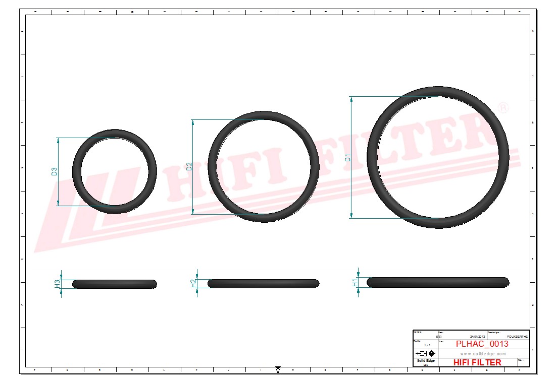 Schema tecnico Kit Guarnizioni 006-00248 per trattori e macchine agricole