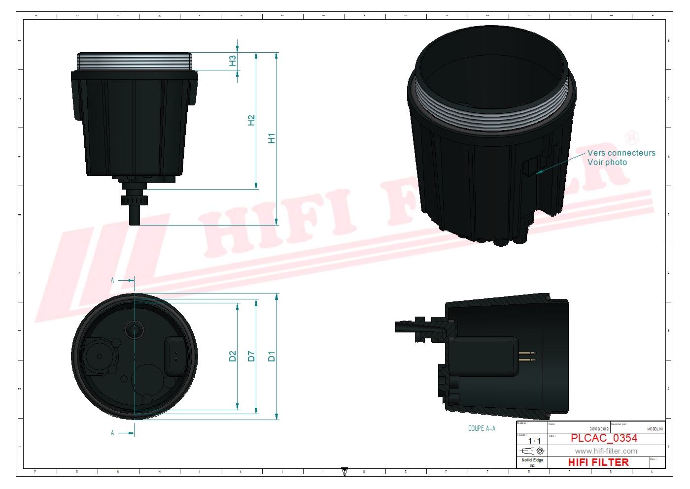 Schema tecnico Bicchiere 21088086 per trattori e macchine agricole