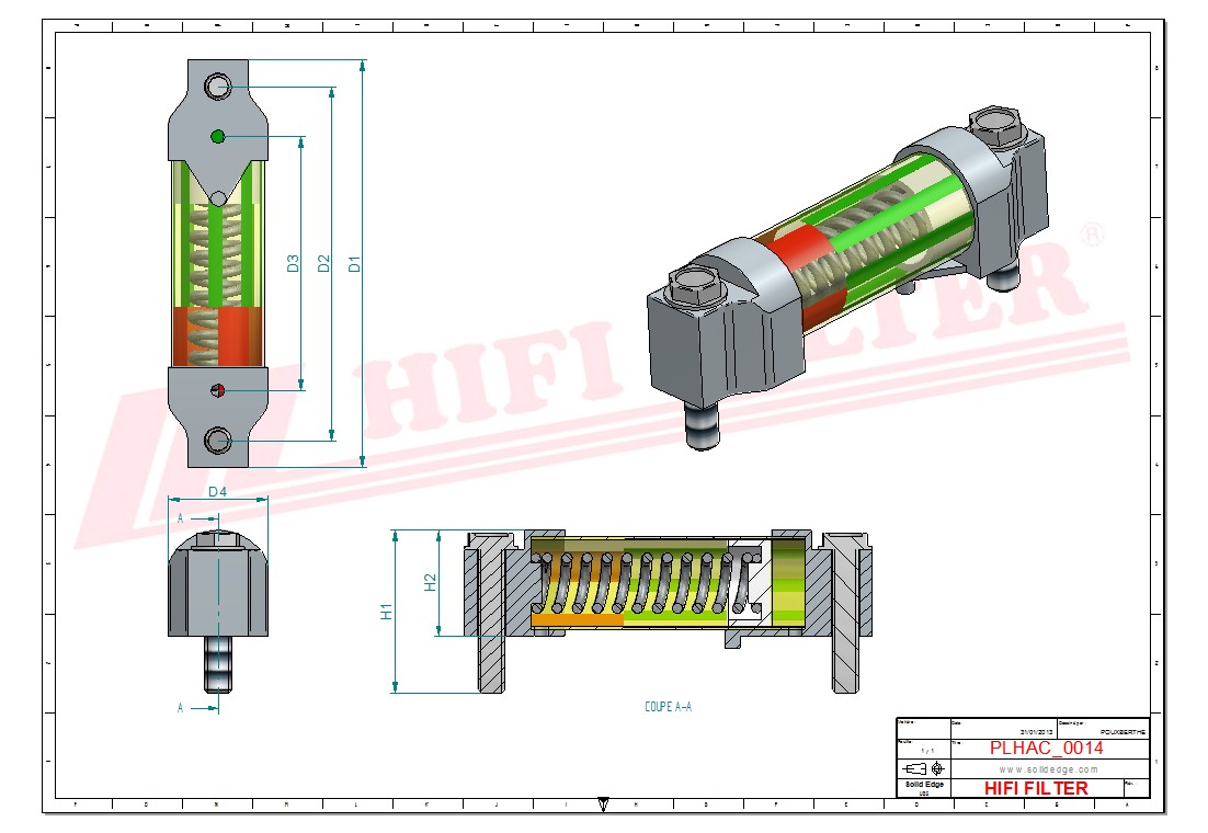 Schema tecnico Indicatore Di Colmataggio P16-7580 per trattori e macchine agricole