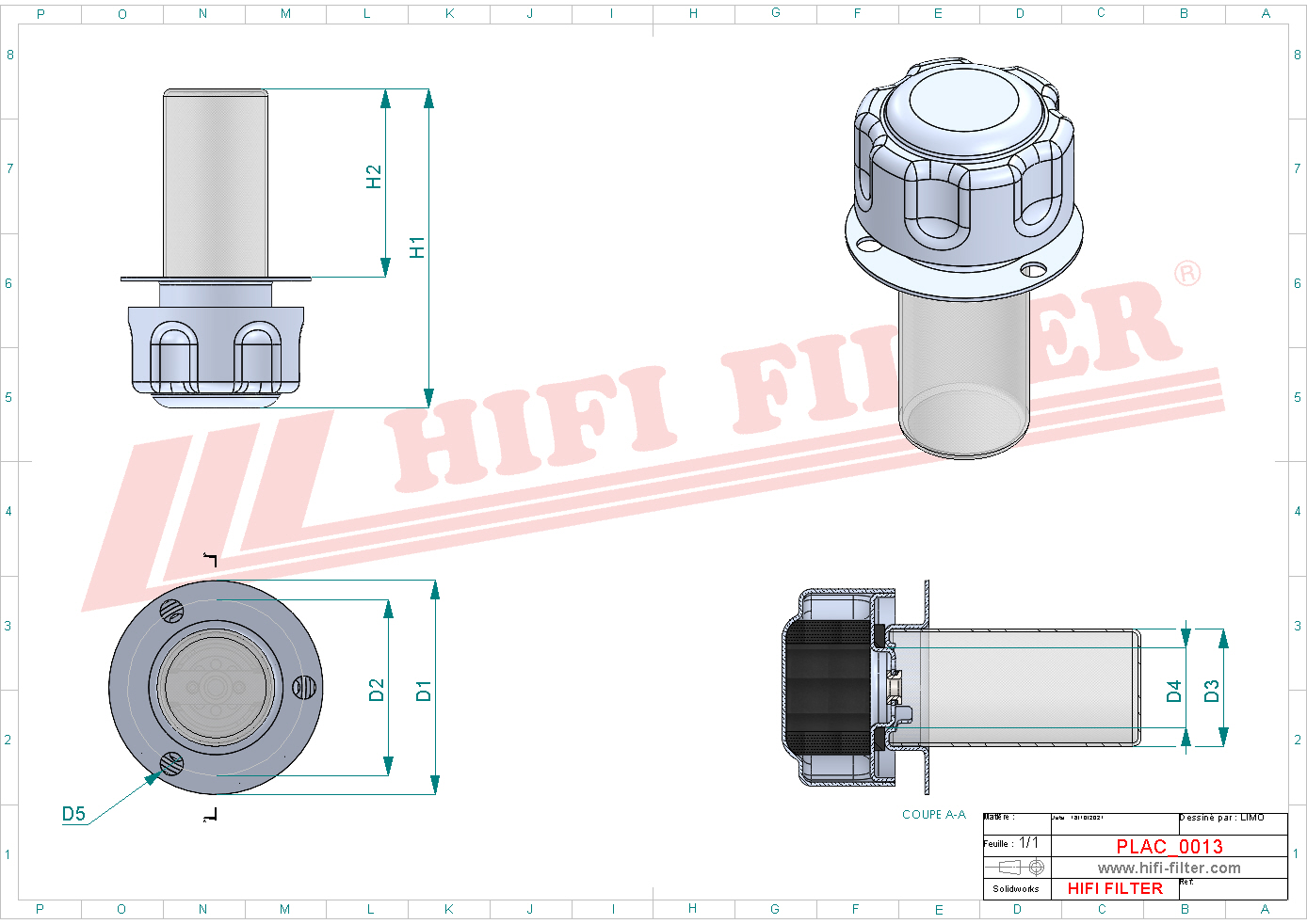 Schema tecnico Tappo Di Serbatoio AB6881001 UC per trattori e macchine agricole